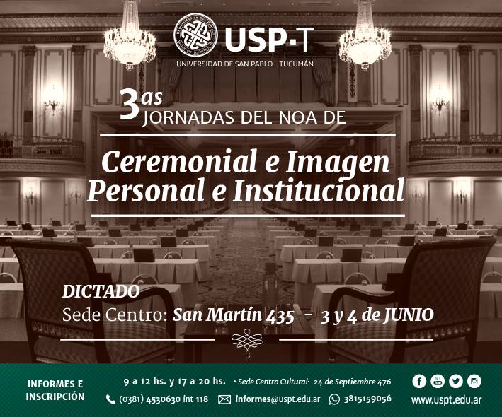 Ceremonial e Imagen Personal e Institucional