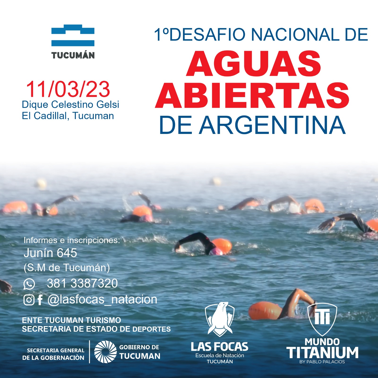 1° Desafio Nacional De Aguas Abiertas De Argentina - SEDE Tucumán